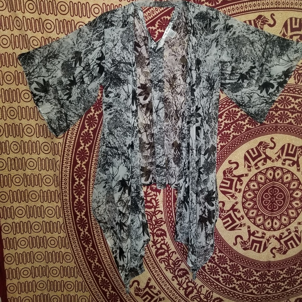 Say what? Kimono cardigan shawl